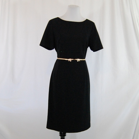 Ann Taylor Dresses & Skirts - Ann Taylor Black Lined Short Sleeve Dress